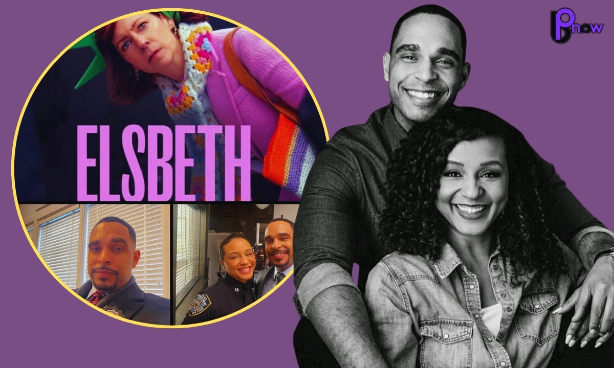 Carra Patterson and her husband on Elsbeth season 2