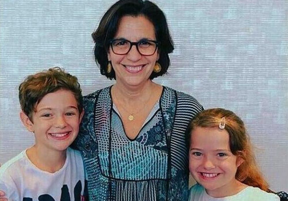 Jacobi Jupe's brother and sister with their grandma.