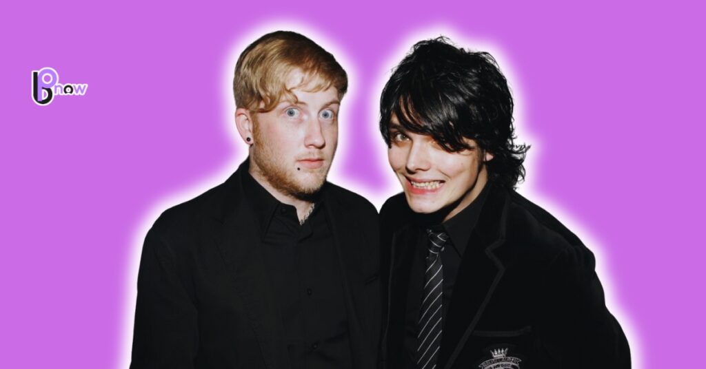 Bob Bryar and Gerard Way