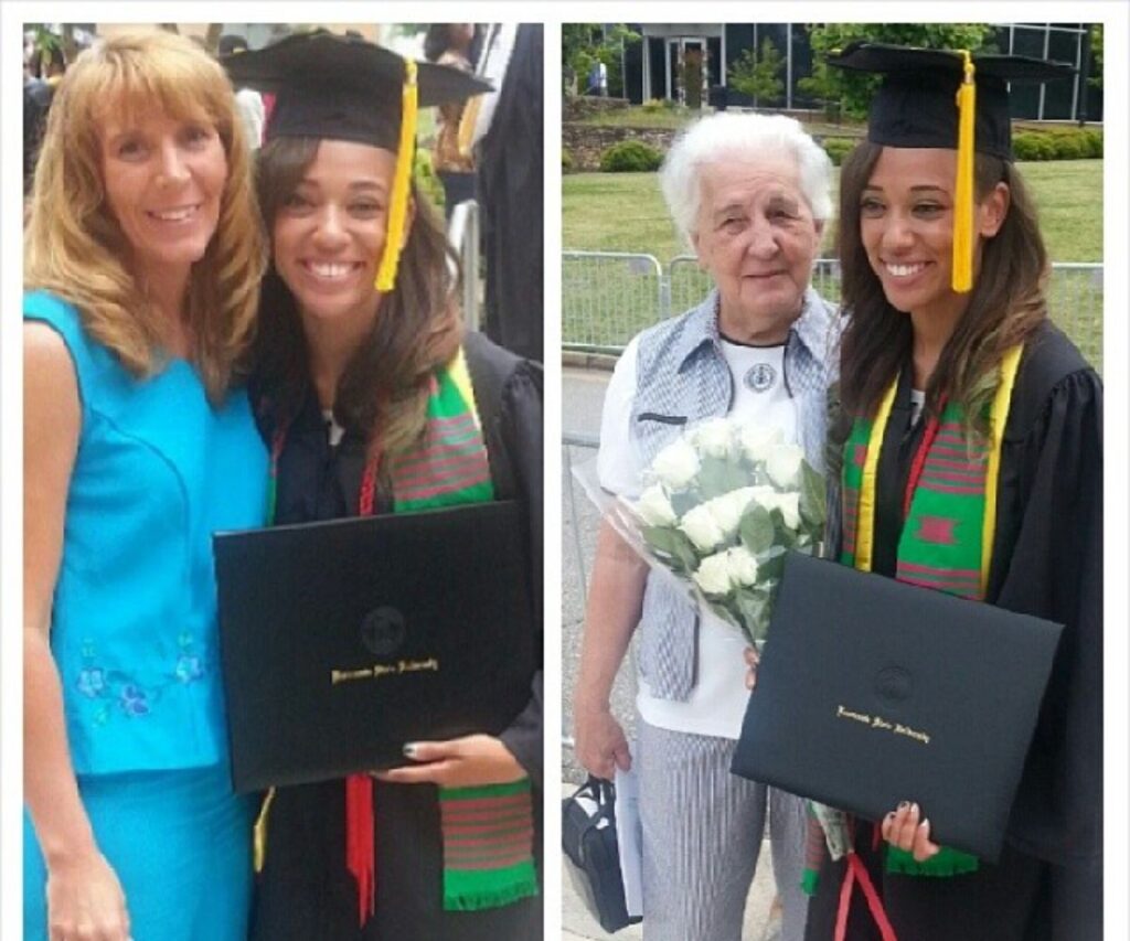 Christie Leverette's mother and grandma