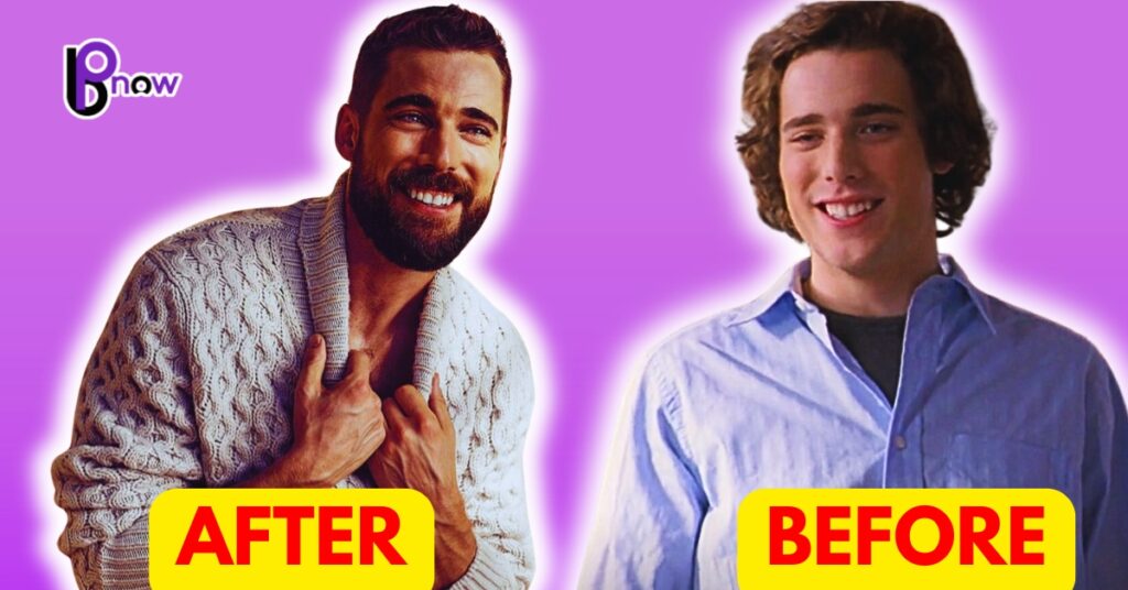 Dustin Milligan before and after