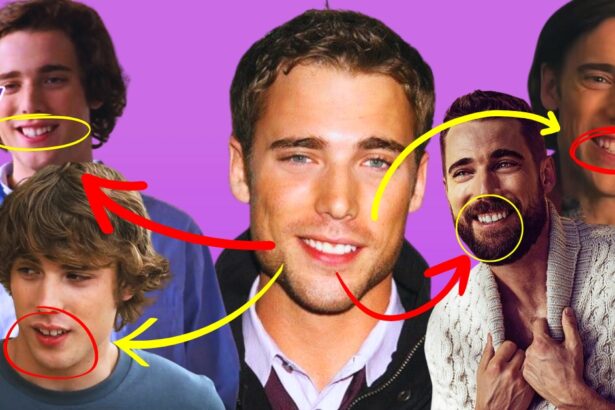 Dustin Milligan smile over the years.