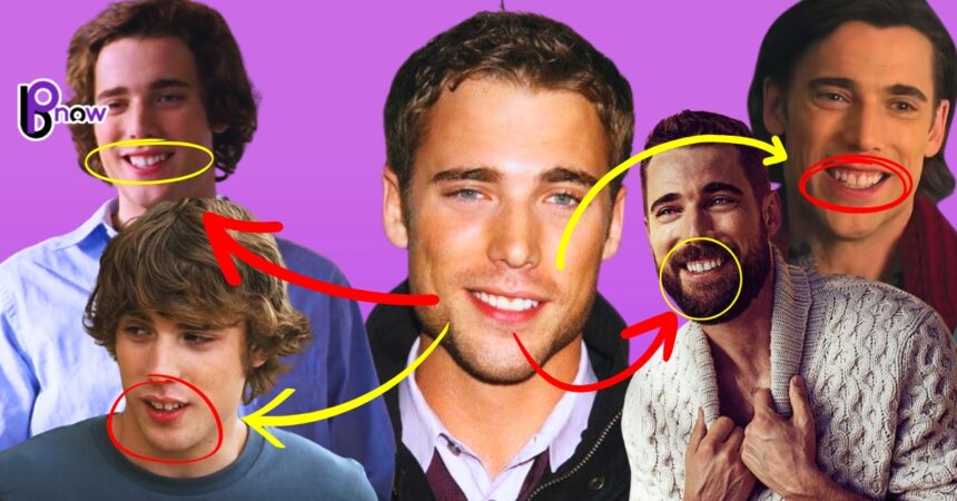 Dustin Milligan smile over the years.