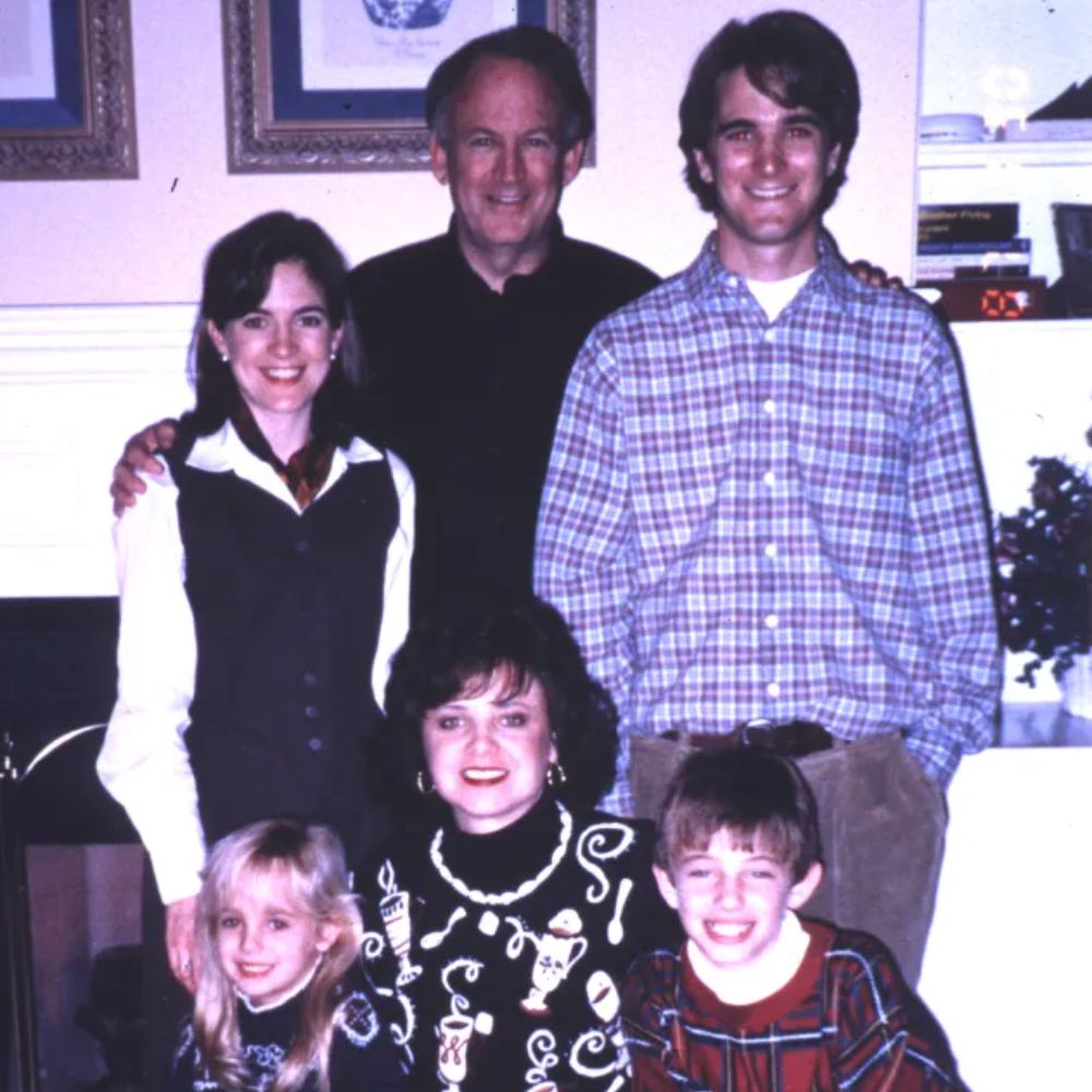 JonBenét Ramsey’s with her three siblings and parents.