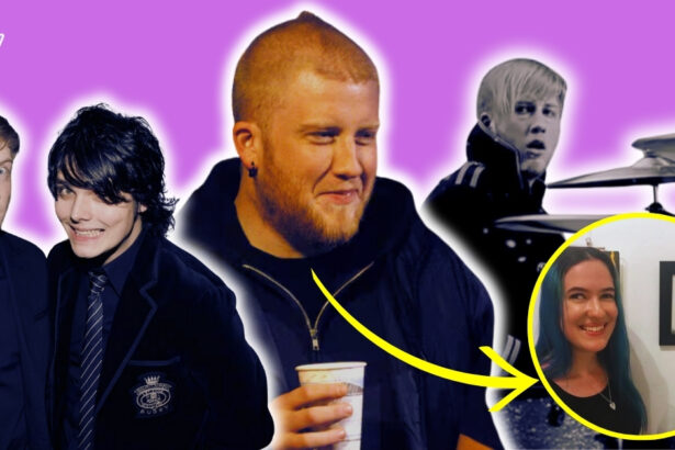 MCR drummer Bob Bryar partner photo.