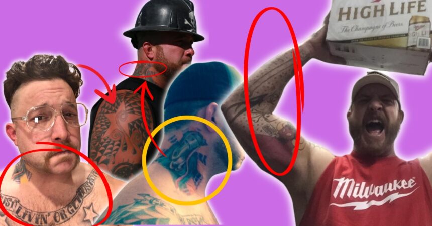Rick Ness has several tattoo in his body.