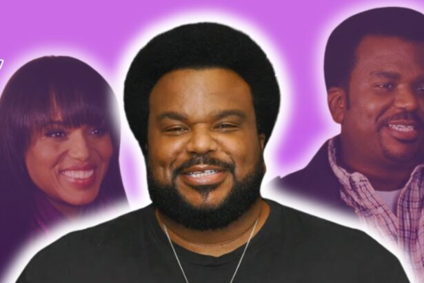 Craig Robinson and his on-screen wife Kerry Washington.