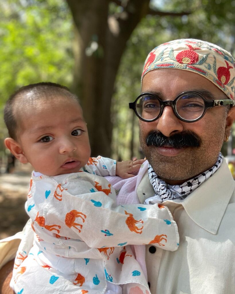 Chef Saqib Keval and his son