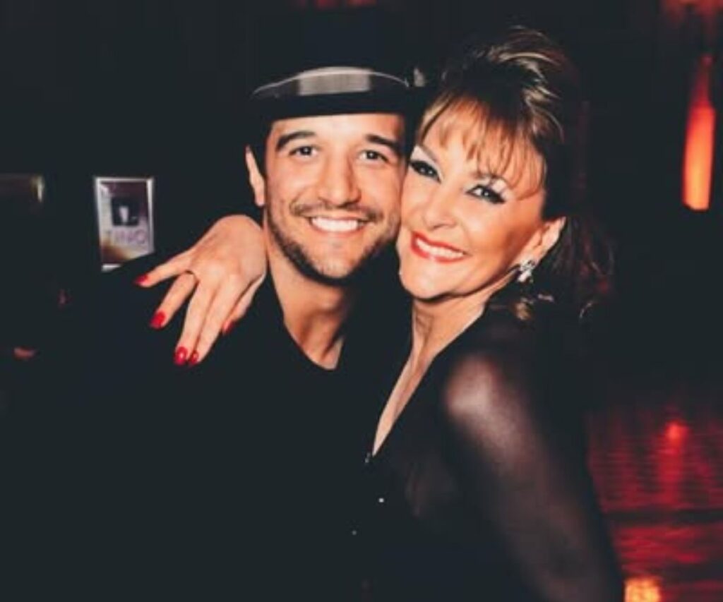 Mark Ballas' mother